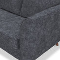 Tamsin Navy Left Hand Chaise Sofa 
