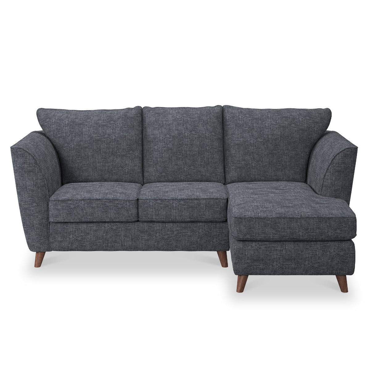 Tamsin Navy Right Hand Chaise couch