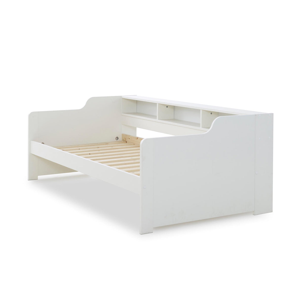 Store and Sleep White Twin 3ft Bed Frame without trundle