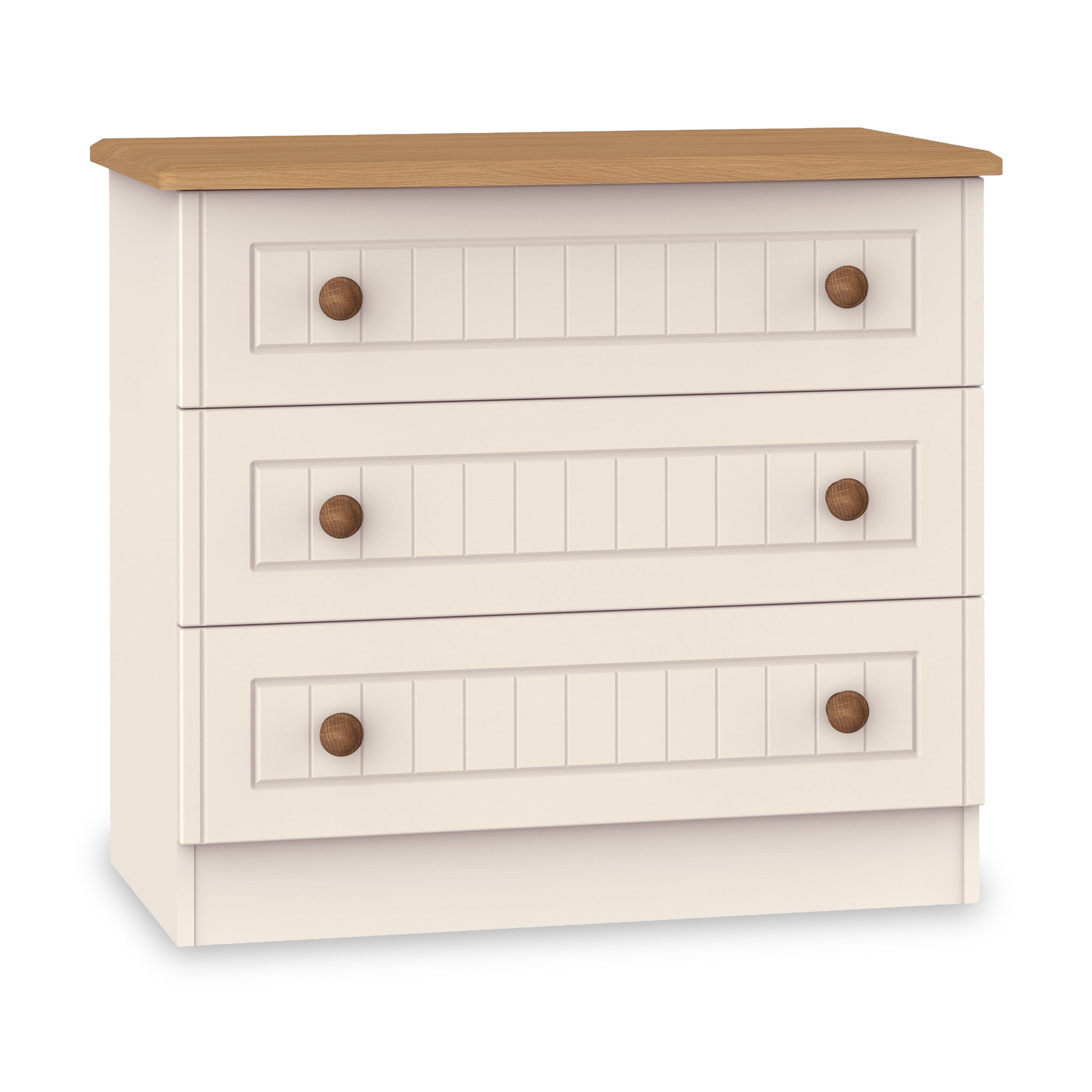 Cream chest of drawers ready deals assembled