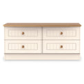 Brixham Cream 4 Drawer Low Storage Unit from Roseland