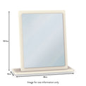 Brixham Cream Mirror from Roseland