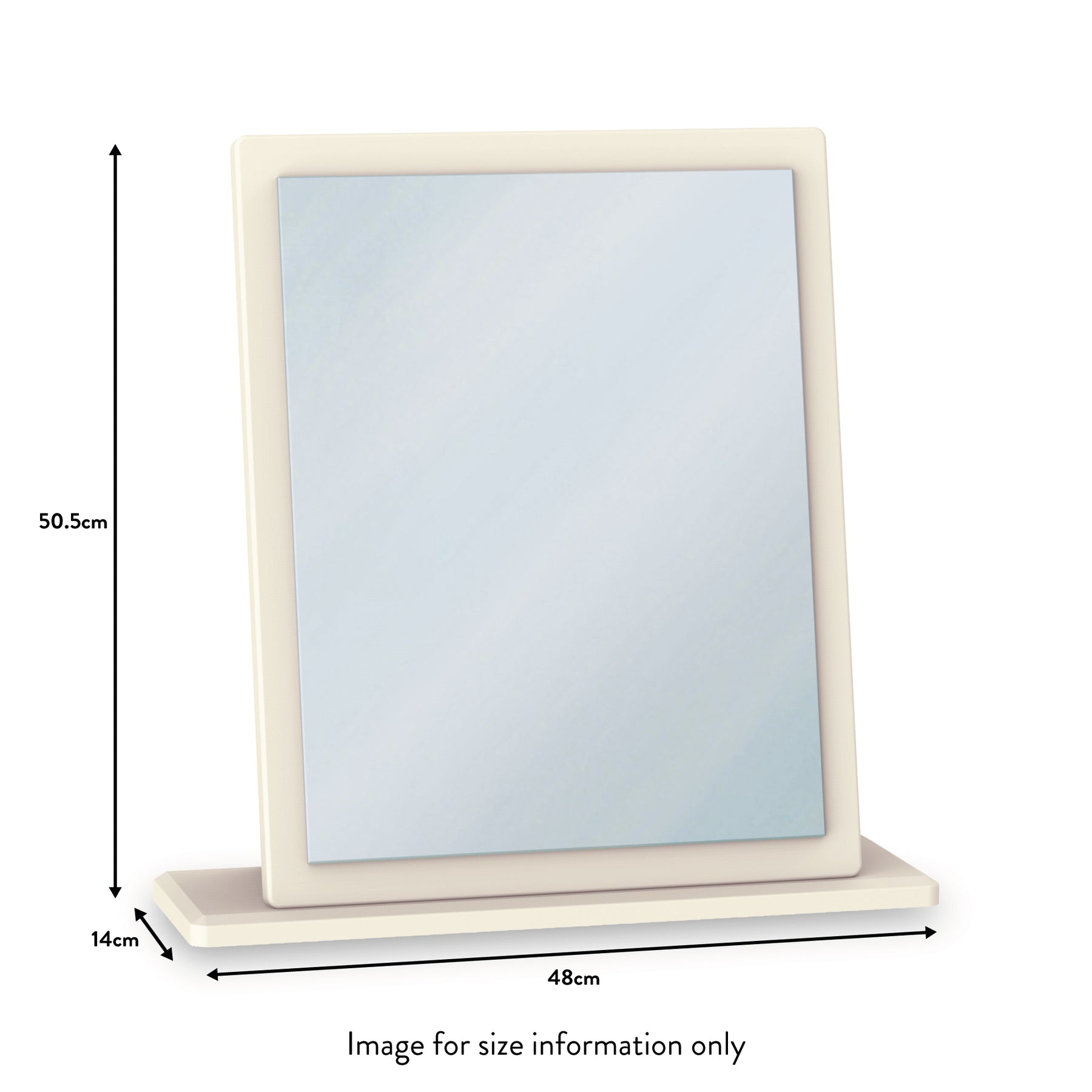 Brixham Cream Mirror from Roseland