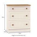 Brixham Cream 4 Piece Bedroom Set from Roseland