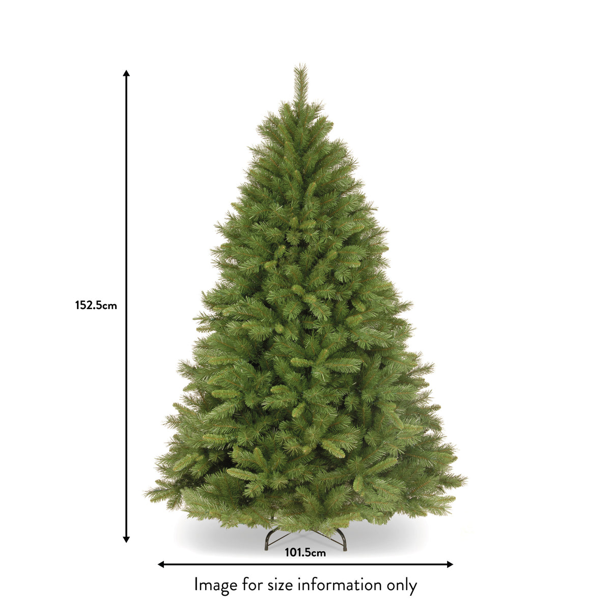 Winchester Pine 5ft Tree dimensions