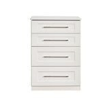 Bellamy White 4 Drawer Deep Storage Chest for Bedroom from Roseland 