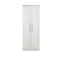 Bellamy White  Door Double Wardrobe from Roseland