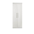 Bellamy White  Door Double Wardrobe from Roseland