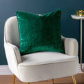Ripple Large 50cm Polyester Velvet Cushion