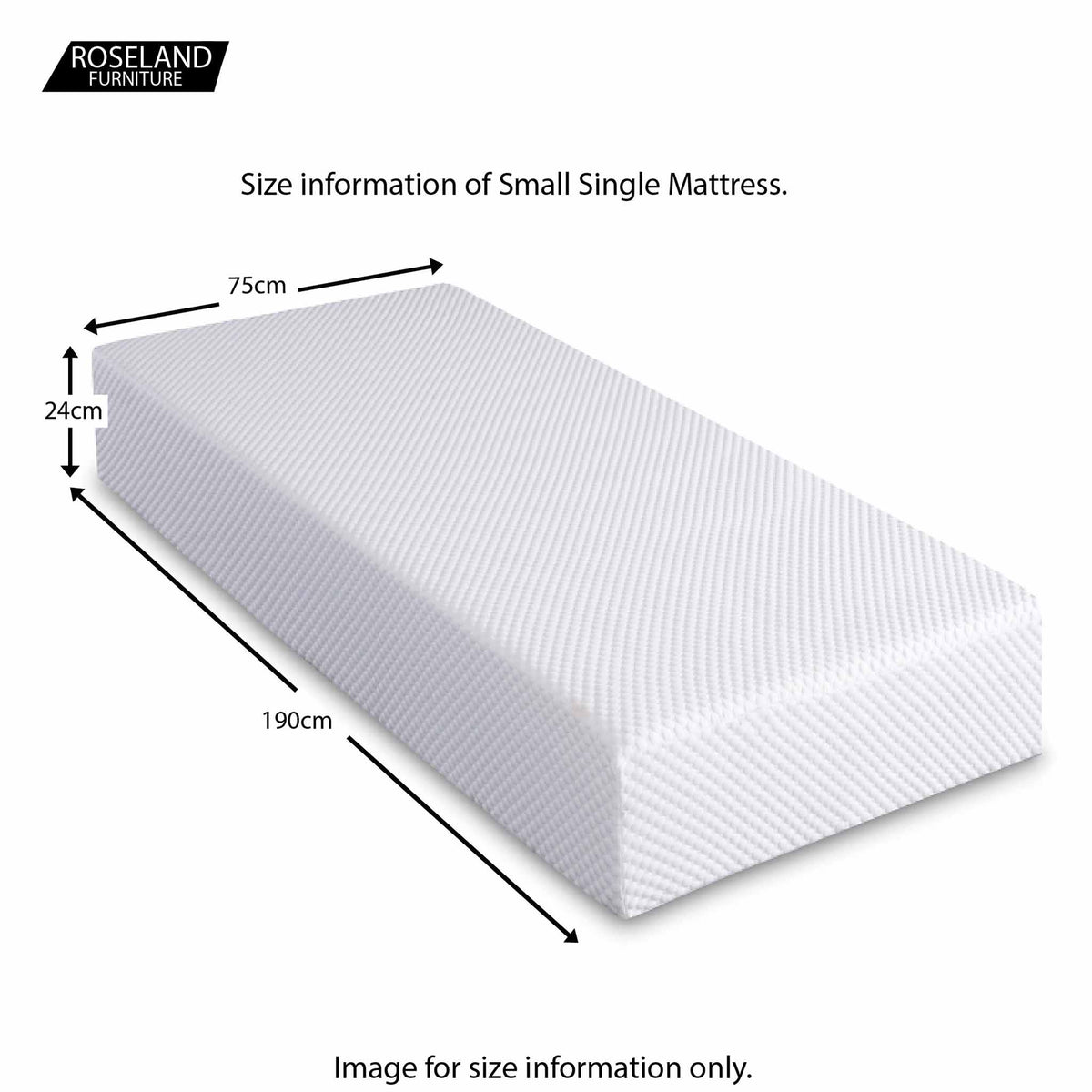 MemoryPedic Blue Gel Memory 3000 Mattresses - Orthopaedic Memory Foam and Reflex Foam - kids 2ft6 small single size guide
