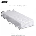 MemoryPedic Emperor Memory Support Mattresses with Revo & Latex Foam - kids 2ft6 small single size guide