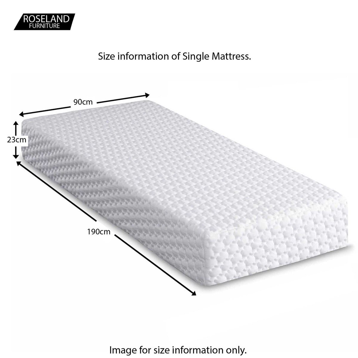MemoryPedic Hybrid 2000 Mattresses with Latex & Memory Foam - kids 3ft single size guide