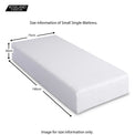 MemoryPedic Memory 2000 Viscoelastic Memory Foam & Reflex Foam Mattresses - kids 2ft6 small single size guide