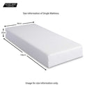 MemoryPedic Memory 2000 Viscoelastic Memory Foam & Reflex Foam Mattresses - kids 3ft single size guide
