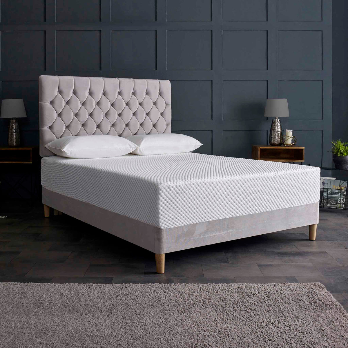 MemoryPedic Memory 2000 Viscoelastic Memory Foam & Reflex Foam Mattress Lifestyle