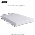MemoryPedic Ortho Reflex Foam Mattress 6ft super king size