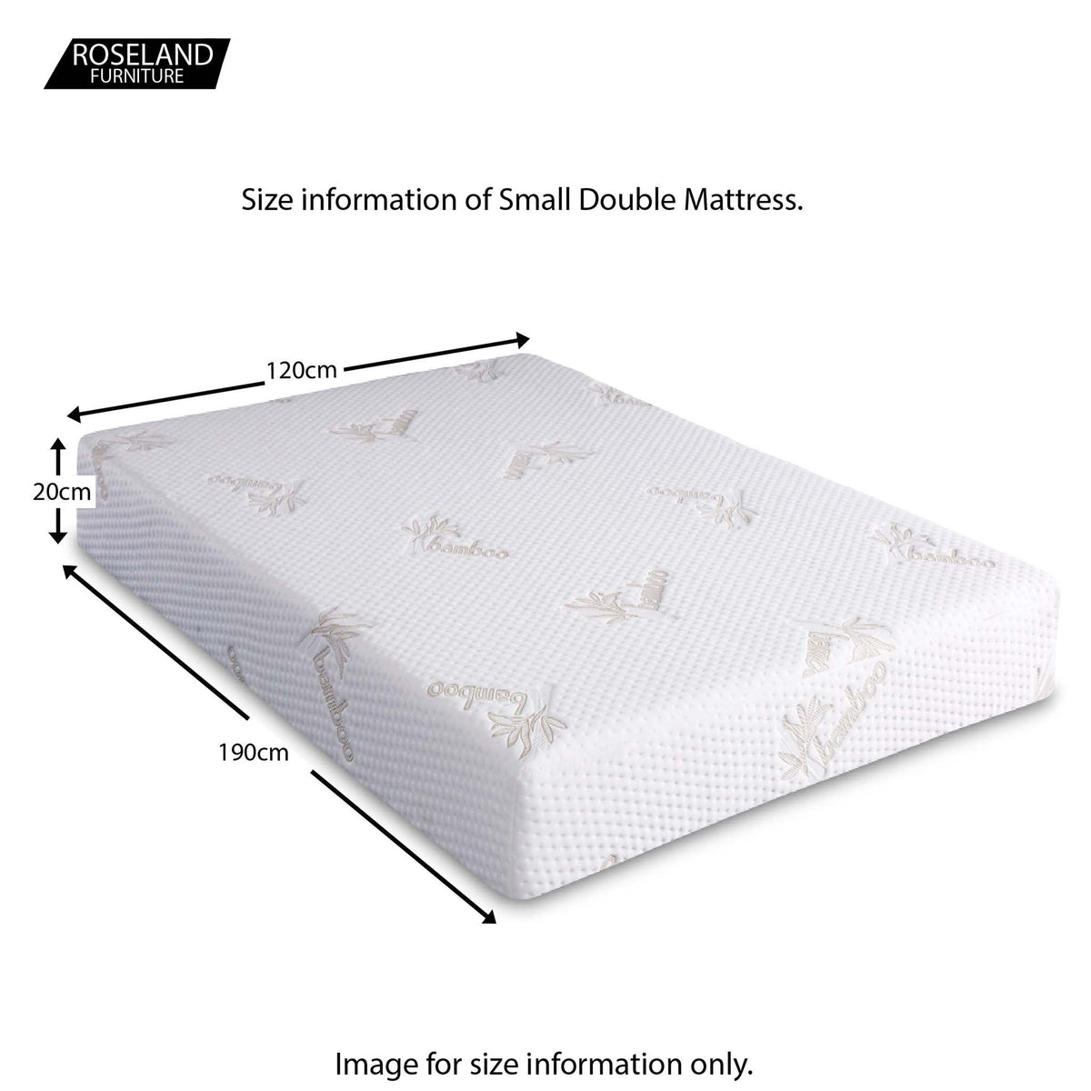 MemoryPedic Pocket Spring Memory 1000 Foam Mattress - adult 4ft small double size guide