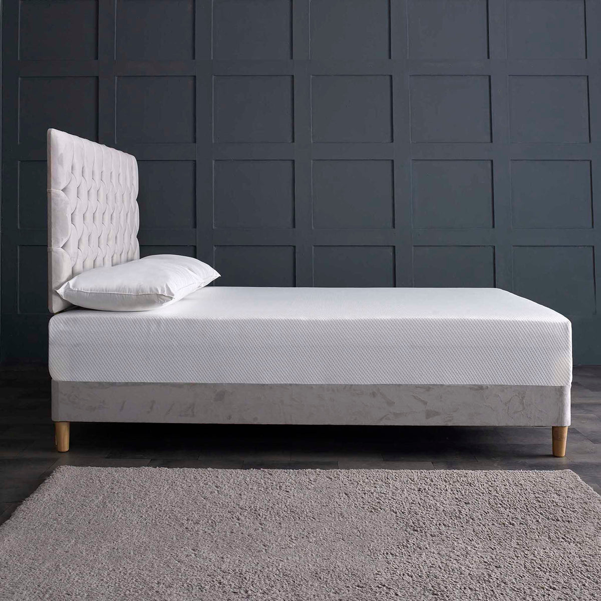 MemoryPedic Reflex Foam Mattress side lifestyle