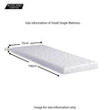 MemoryPedic 2500 Mattress Topper - 2ft6 small single size guide