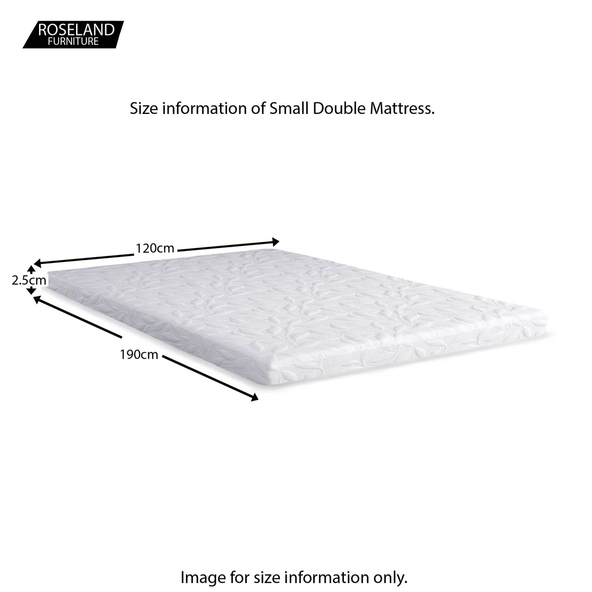 MemoryPedic 2500 Memory Foam Mattress Topper - 4ft small double size guide