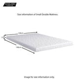 MemoryPedic 2500 Memory Foam Mattress Topper - 4ft small double size guide