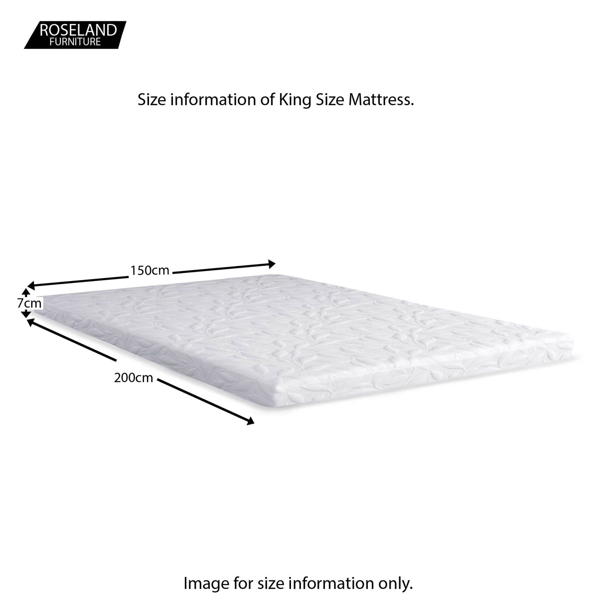 MemoryPedic 7500 Memory Foam Mattress Topper - 5ft king size guide