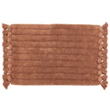 Ribbed Tassel 80cm Cotton Bath Mat