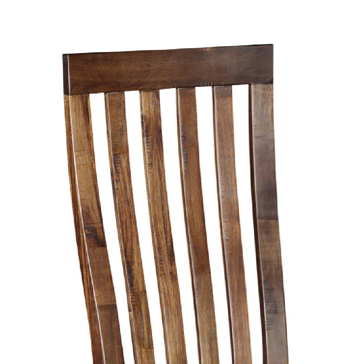Ladock Dining Chair - Close Up of Slatted Back