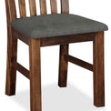 Ladock Dining Chair - Close Up of Padded Seat