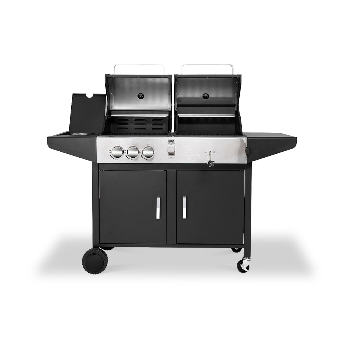 Roquito Dual Fuel BBQ - Charcoal and Gas Barbeque