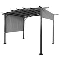 San Remo Grey Sliding Pergola Gazebo Shelter from Roseland Home Furniture