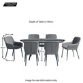 Sunbrella 6 Seat Oval Dining Set