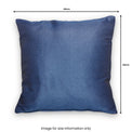 Outdoor Blue Plain Scatter Cushion dimensions