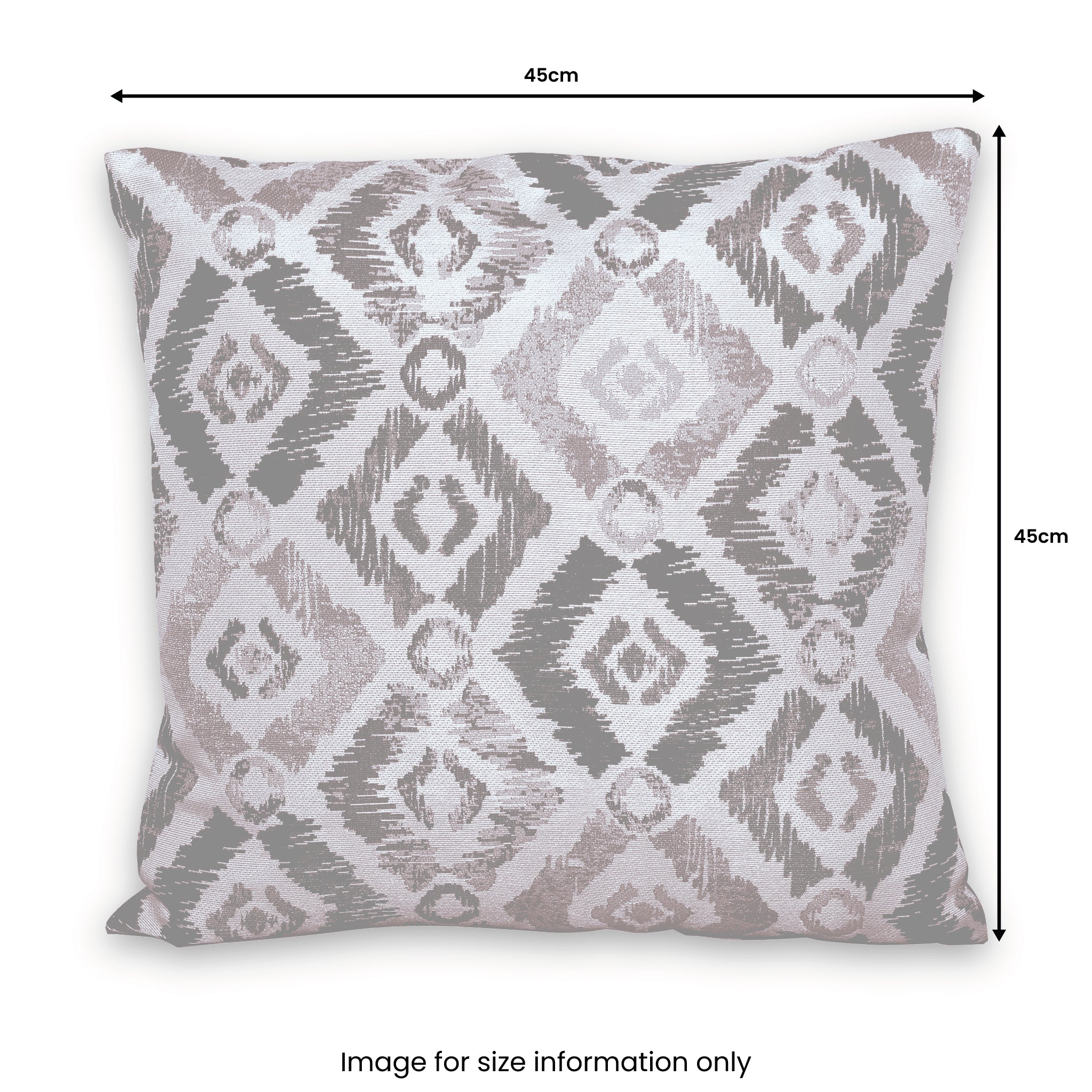 Standard scatter discount cushion sizes