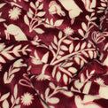 Cammie Woodland Throw | Berry