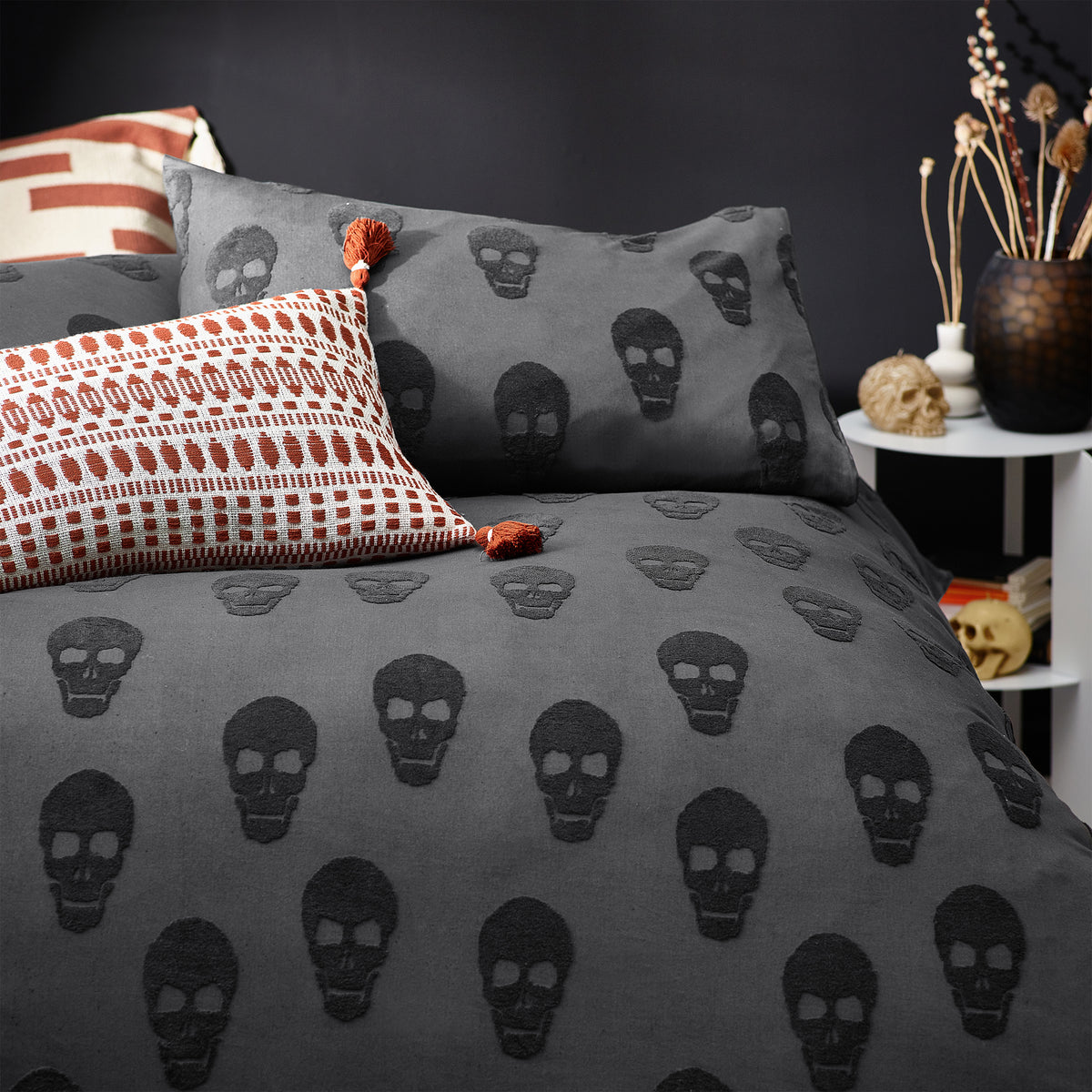 Gillis Skulls Duvet Set | Single