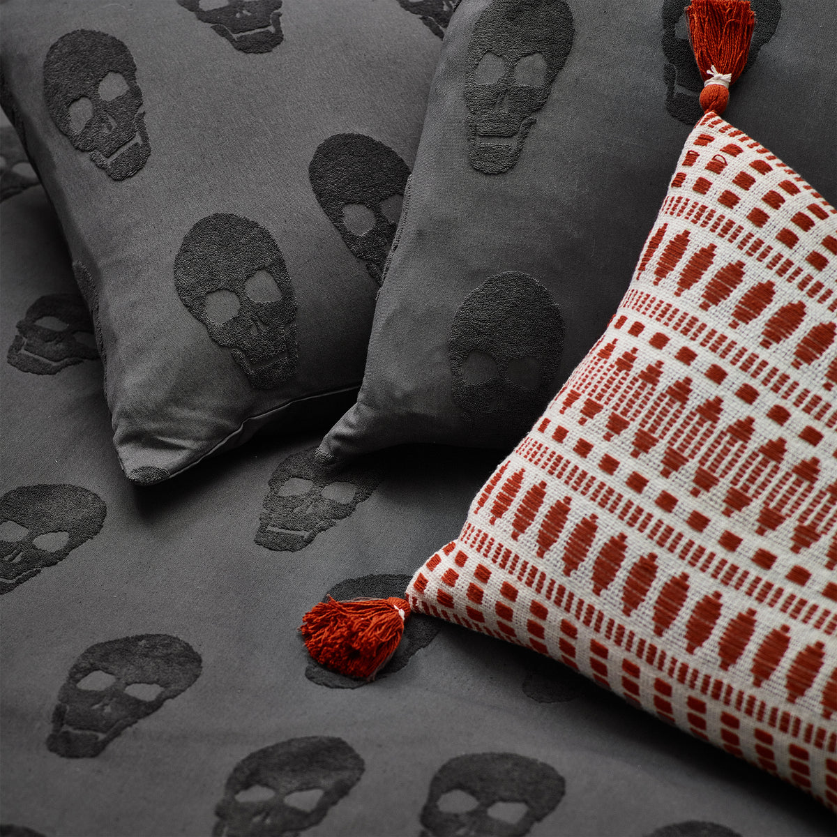 Gillis Skulls Duvet Set | Single