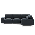 Sloane Luxe Chenille Corner Sofa