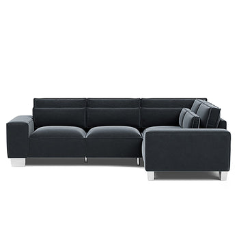Sloane Luxe Chenille Corner Sofa
