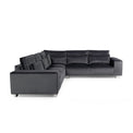 Sloane Charcoal Luxury Chenille Large Corner Sofa from Roseland Furniture