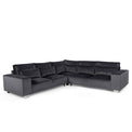 Sloane Double Luxe Chenille Corner Sofa