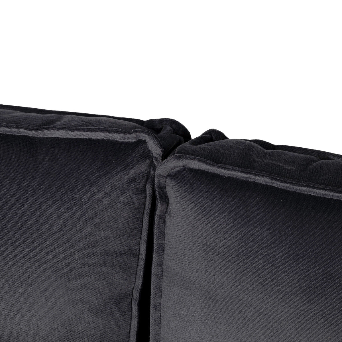 Sloane Charcoal Luxury Chenille Large Corner Settee