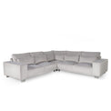 Sloane Double Luxe Chenille Corner Sofa