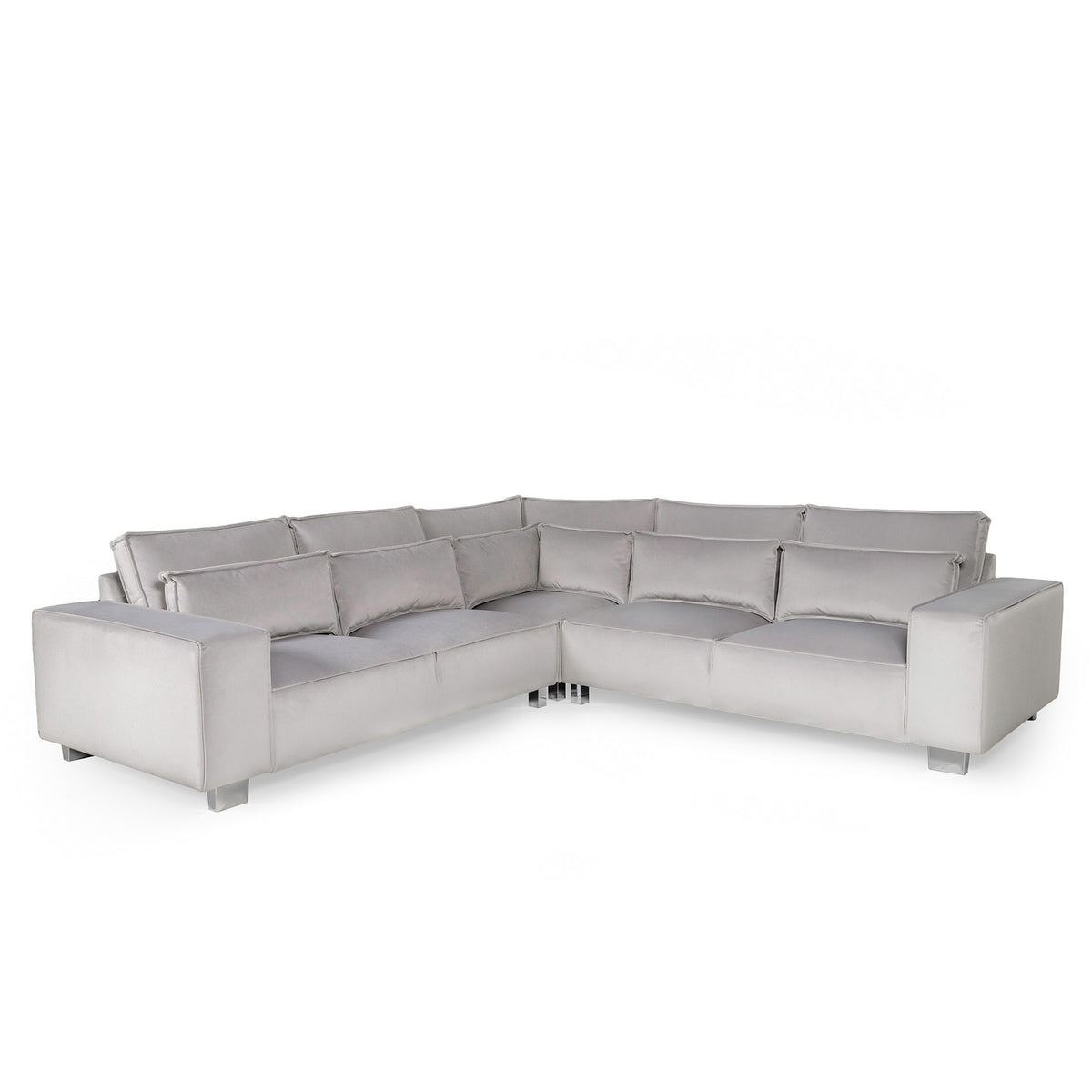 Sloane Double Luxe Chenille Corner Sofa