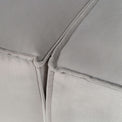 Sloane Luxe Chenille Crystal 2 Seat Sofa - Close up of sofa seat cushions