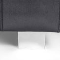 Sloane Luxe Chenille Corner Sofa - Close up of sofa foot