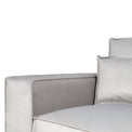 Sloane Luxe Chenille Corner Sofa - Close up of sofa arm