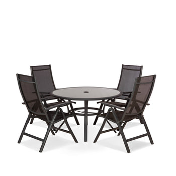 Sorrento Multi Positional 4 Seat Dining Set