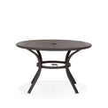 Sorrento Multi Positional 4 Seat Garden Dining Set Round Table