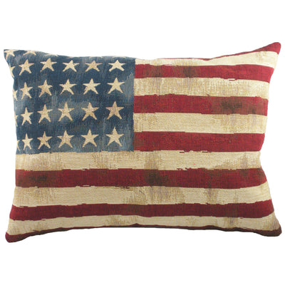 American Flag Polyester Cushion